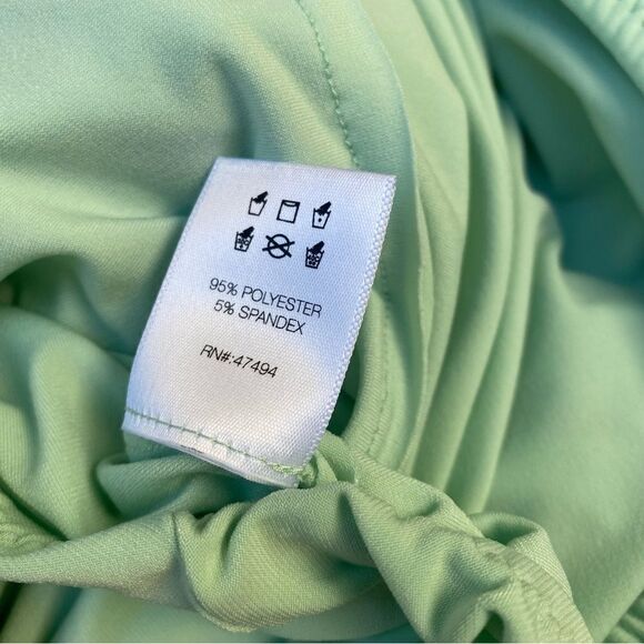 Norma Kamali DIANA GOWN midi dress color sea foam size medium - Picture 7 of 9